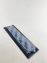 Luciano Rossetti Blue Stripe Silk Tie NWT