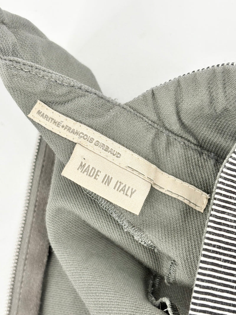 Marithé + François Girbaud Grey Denim Midi Dress - AU6/8