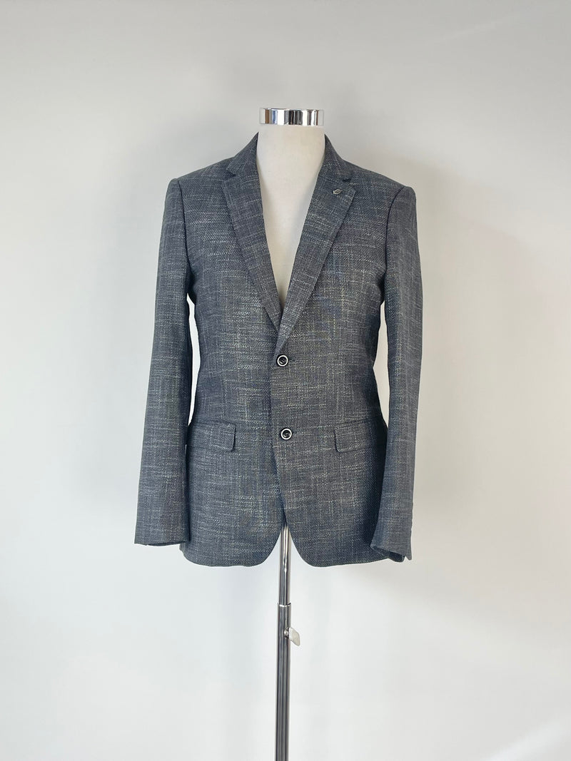 Oliver Charcoal Striped Blazer - S/M