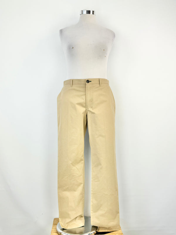 Paul Smith Eggshell Cotton Slacks - 34