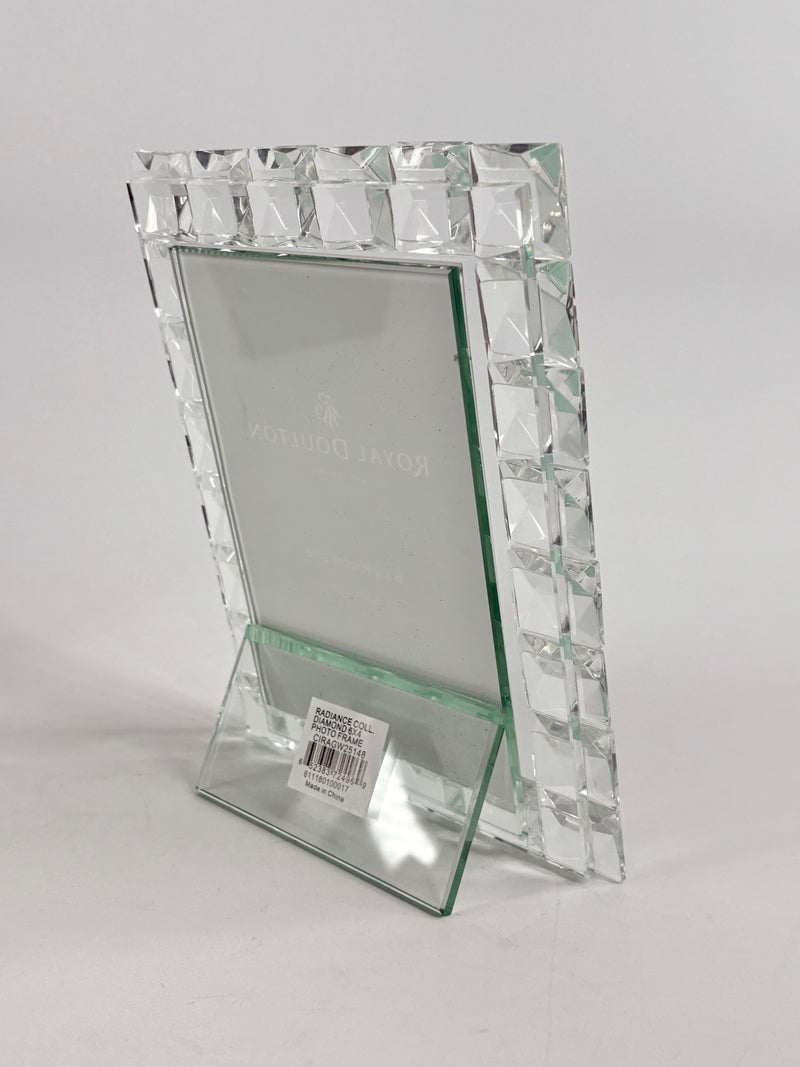 Royal Doulton Radiance Collection 6x4" Diamond Shape Photo Frame