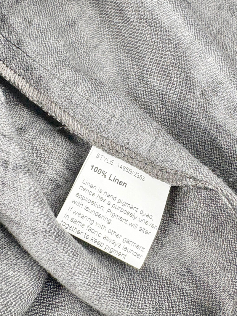 Nicola Waite Charcoal Linen Tunic Dress - AU10