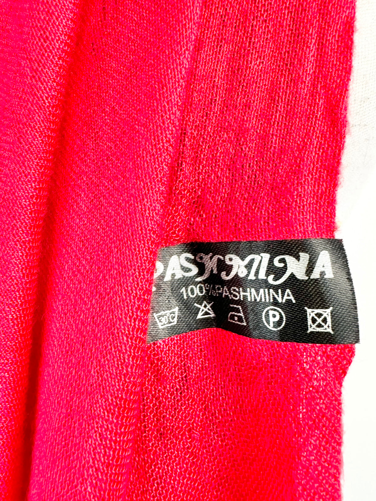 Crimson Pashmina Scarf