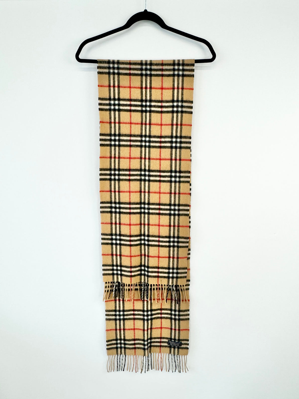 Burberrys of London Beige Novacheck Scarf