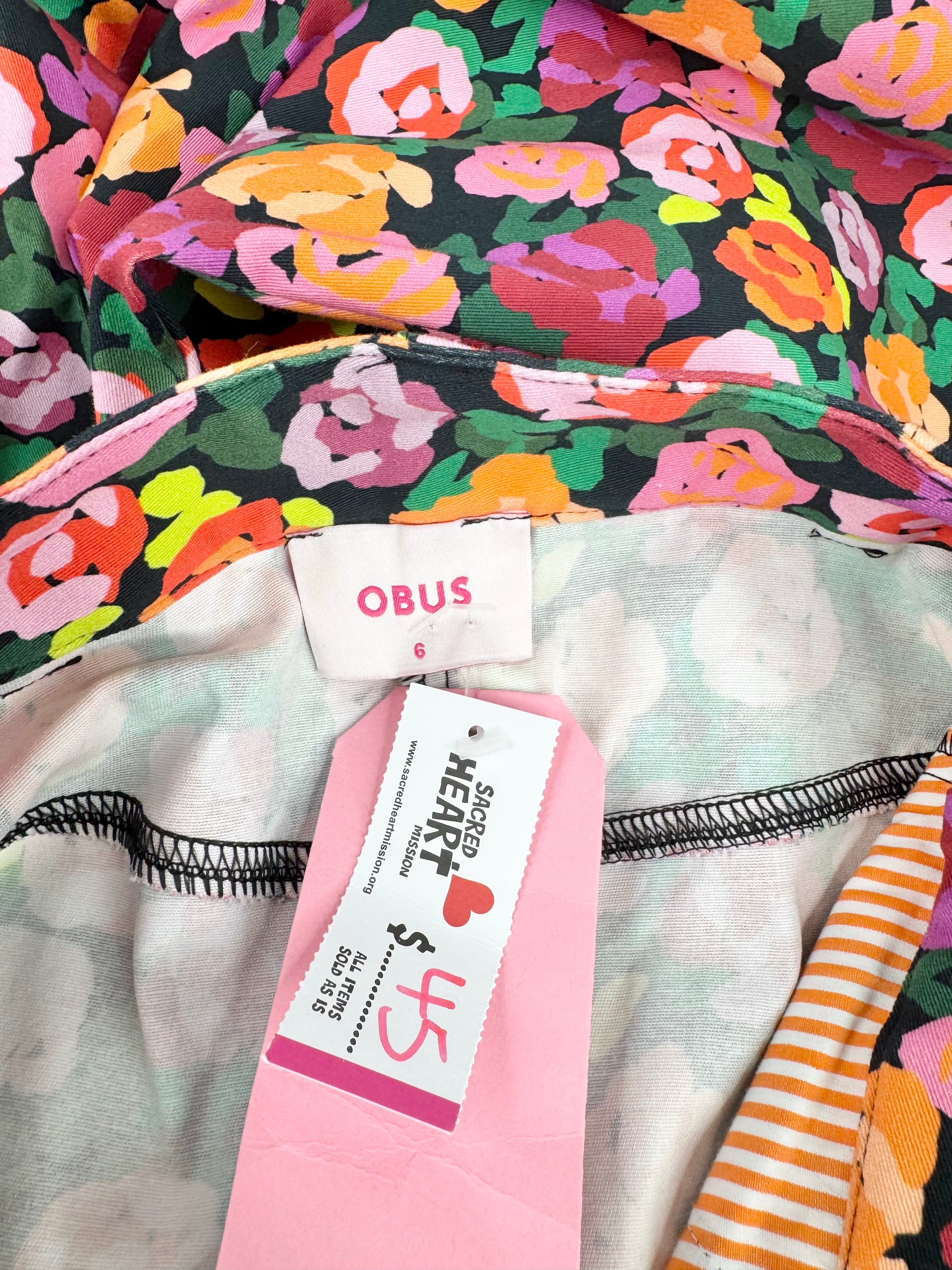 Obus Multicolour Floral Pants - AU6