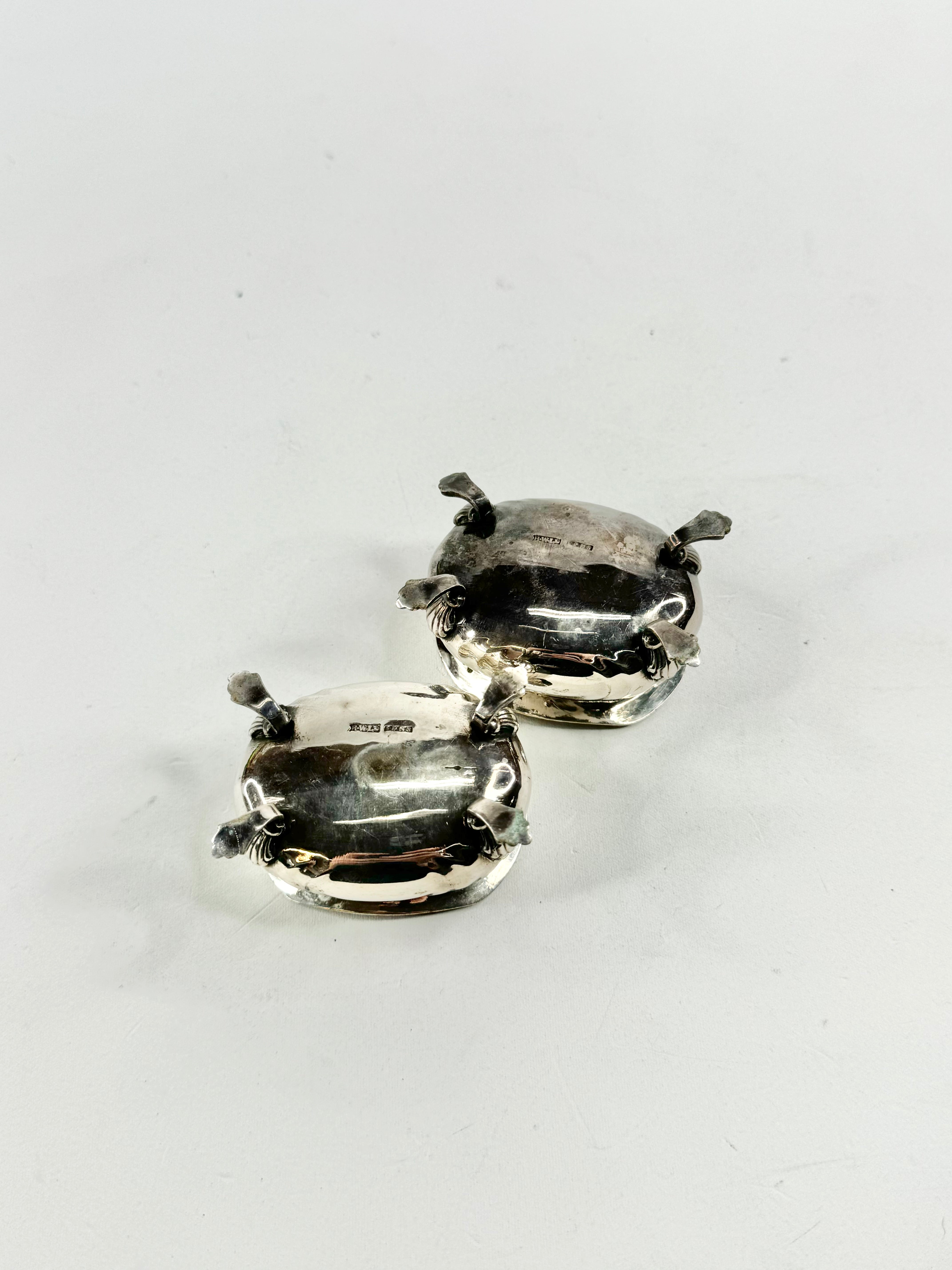 Vintage Silver-plated Salt Cellars