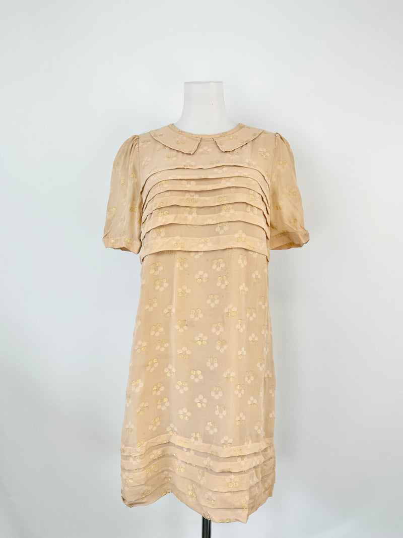 Marc by Marc Jacobs Crepe Silk Babydoll Dress - AU8/10