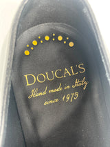 Doucal's Black Patent Leather Oxford Shoes - EU40