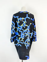 Christopher Kane Blue & Black Dress - AU10