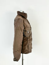 Weekend Max Mara Chocolate Padded Jacket - AU8