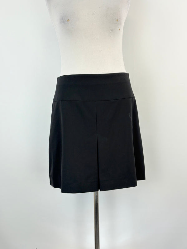 Coach Black Wool-Blend Midi Skirt - AU12