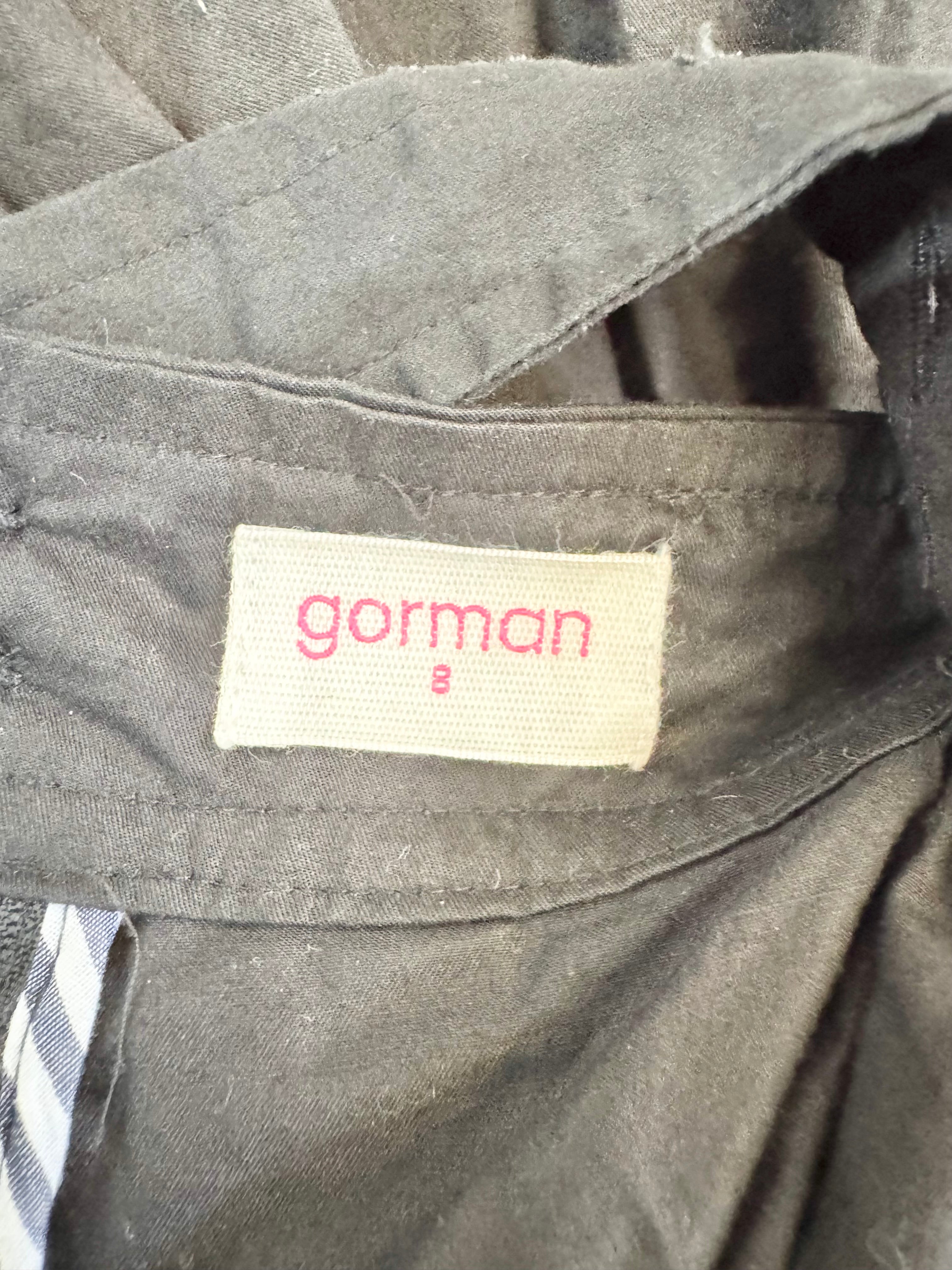 Gorman Black Cotton Pinafore - AU10