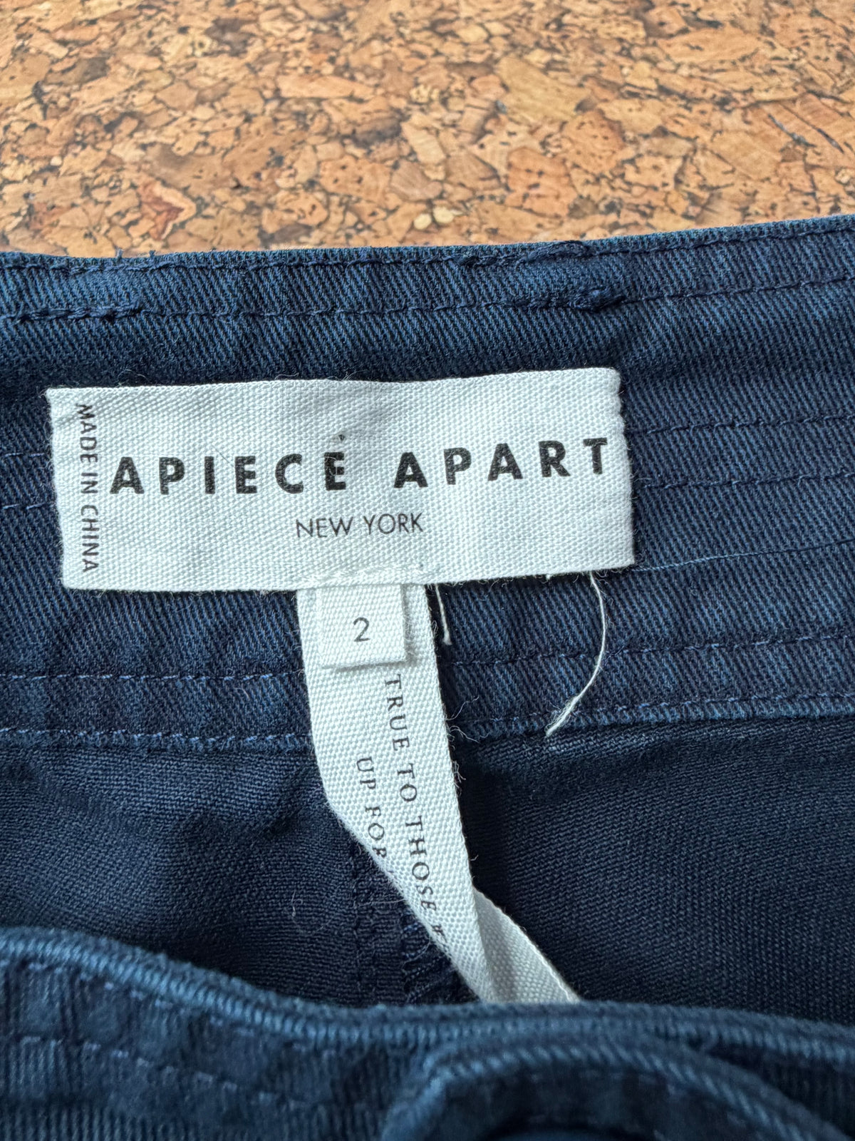 Apiece Apart Navy Cotton Slacks - AU8/10