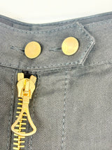 Ellery Black Denim High-Rise Flared Jeans - 28