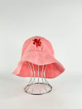 Coral Pink Towel Bucket Hat