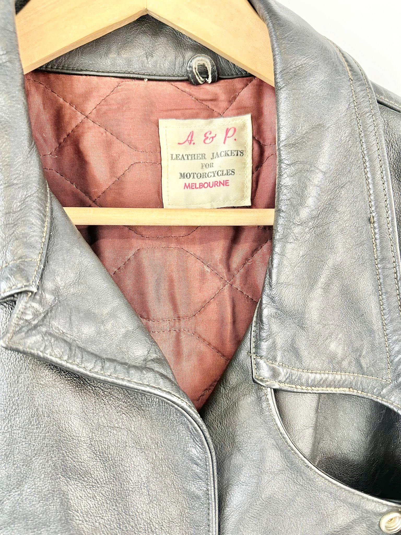 MFW Black Biker Jacket - L