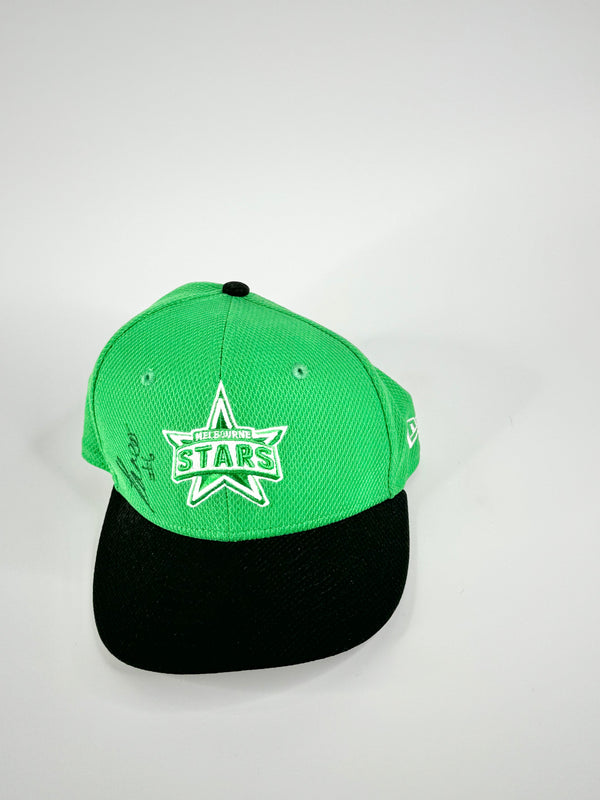 Melbourne Stars Green Signed Baseball Cap