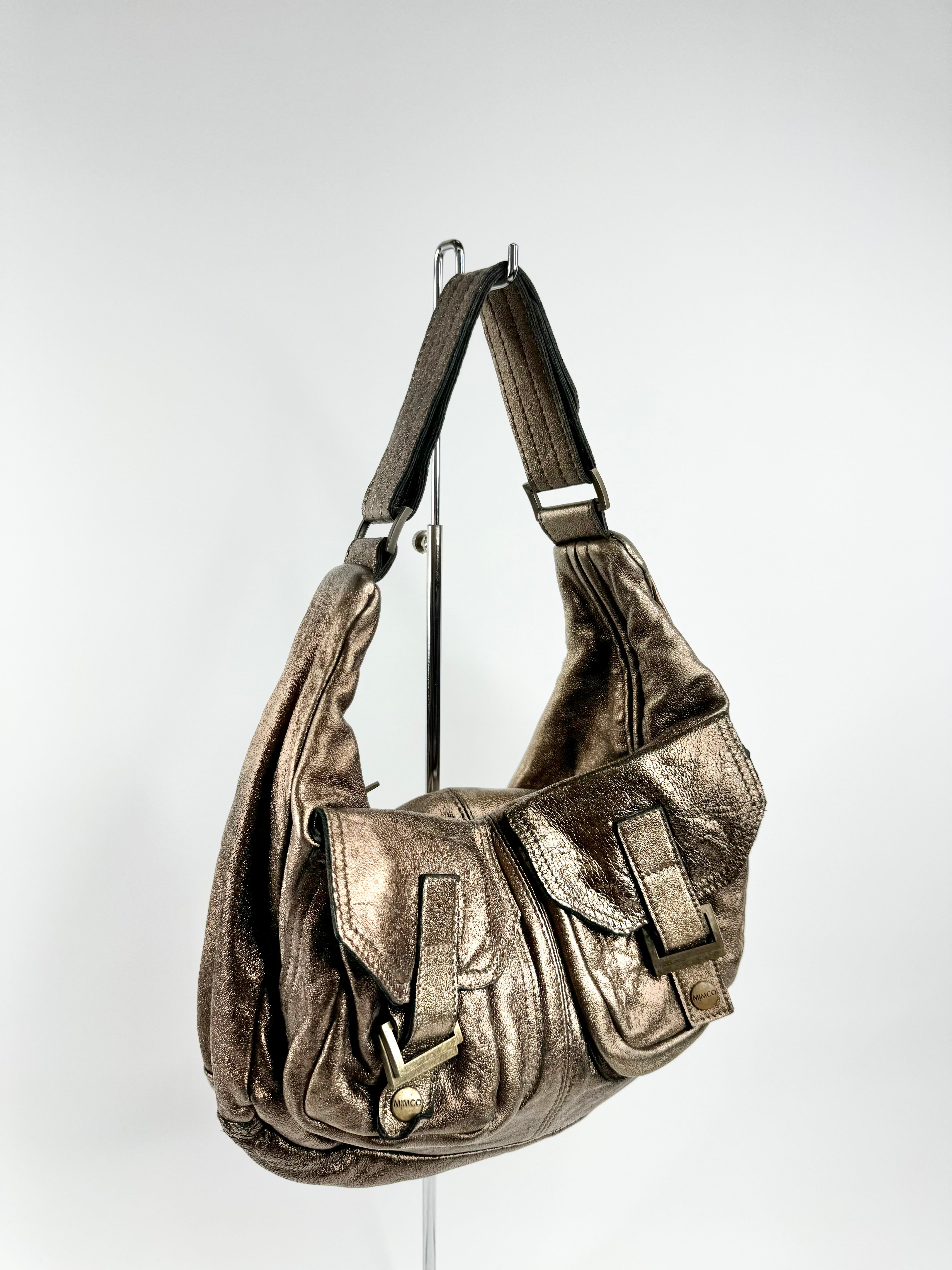 Mimco Metallic Bronze Baguette