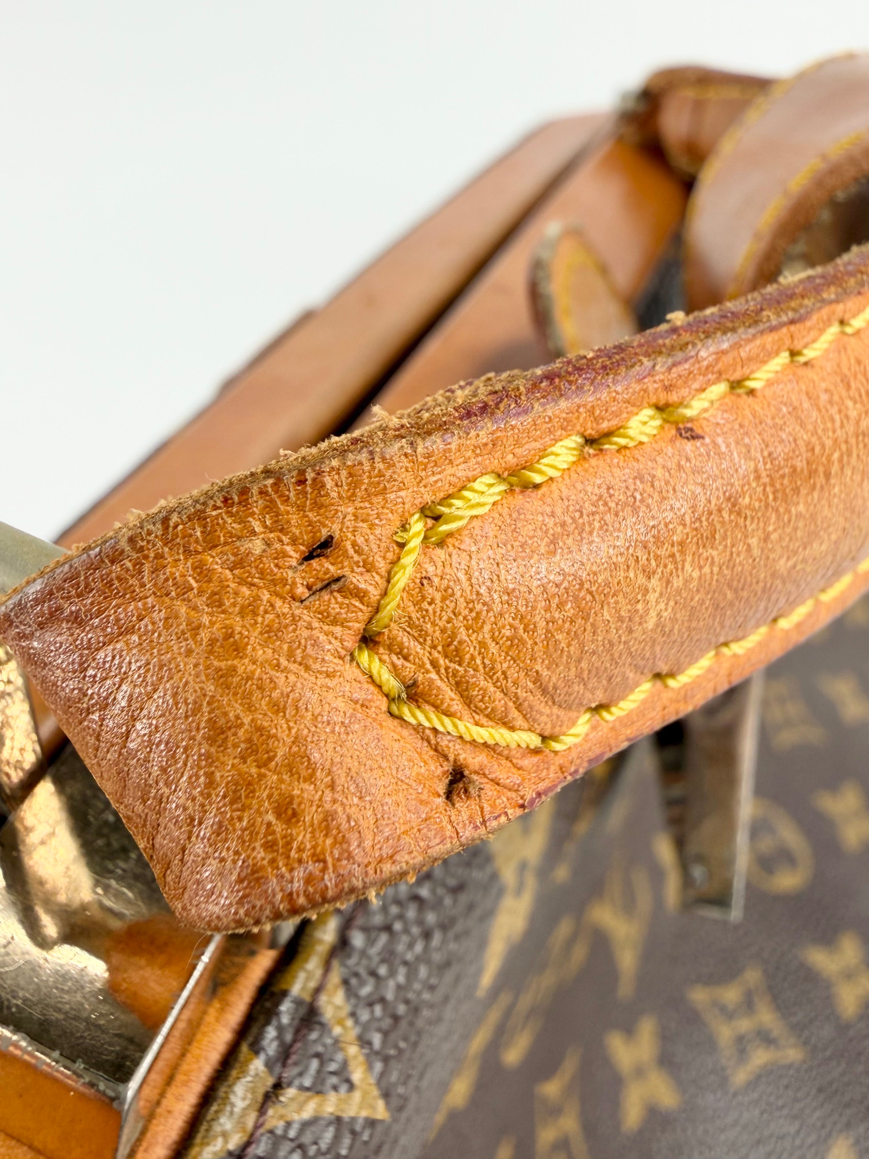 Vintage 1970s Louis Vuitton Monogrammed Doctors Bag
