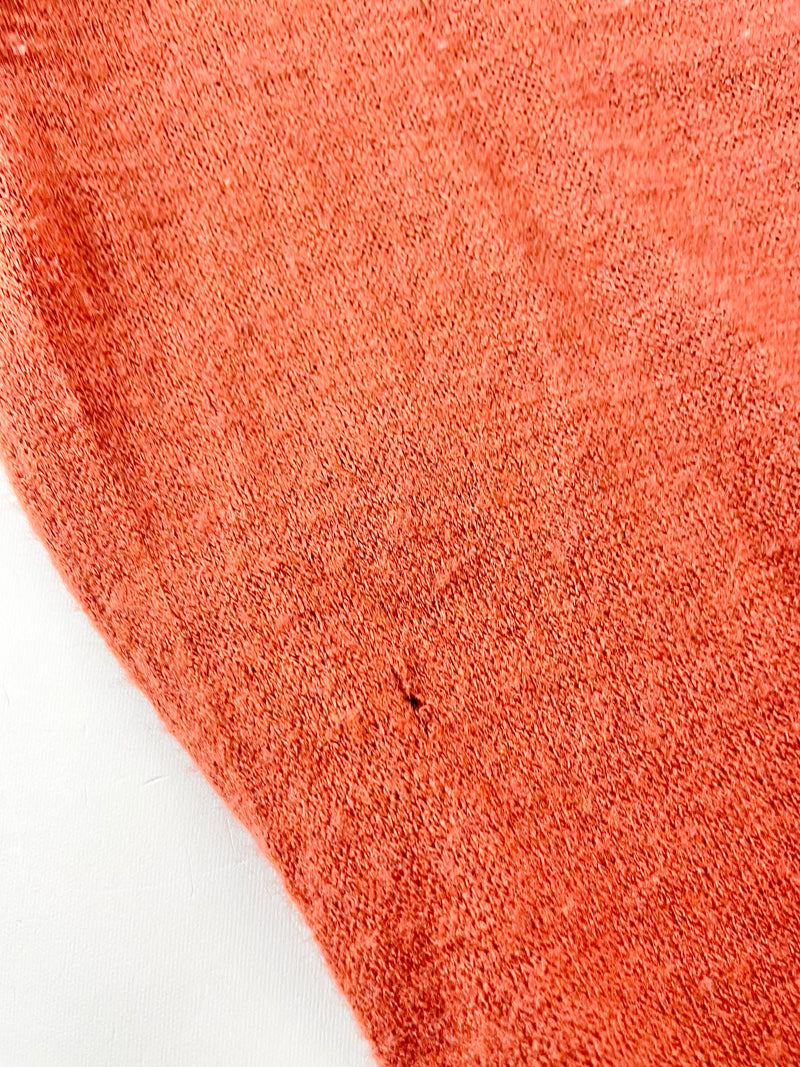 Jasmine London Vintage Burnt Orange Knit Dress - S