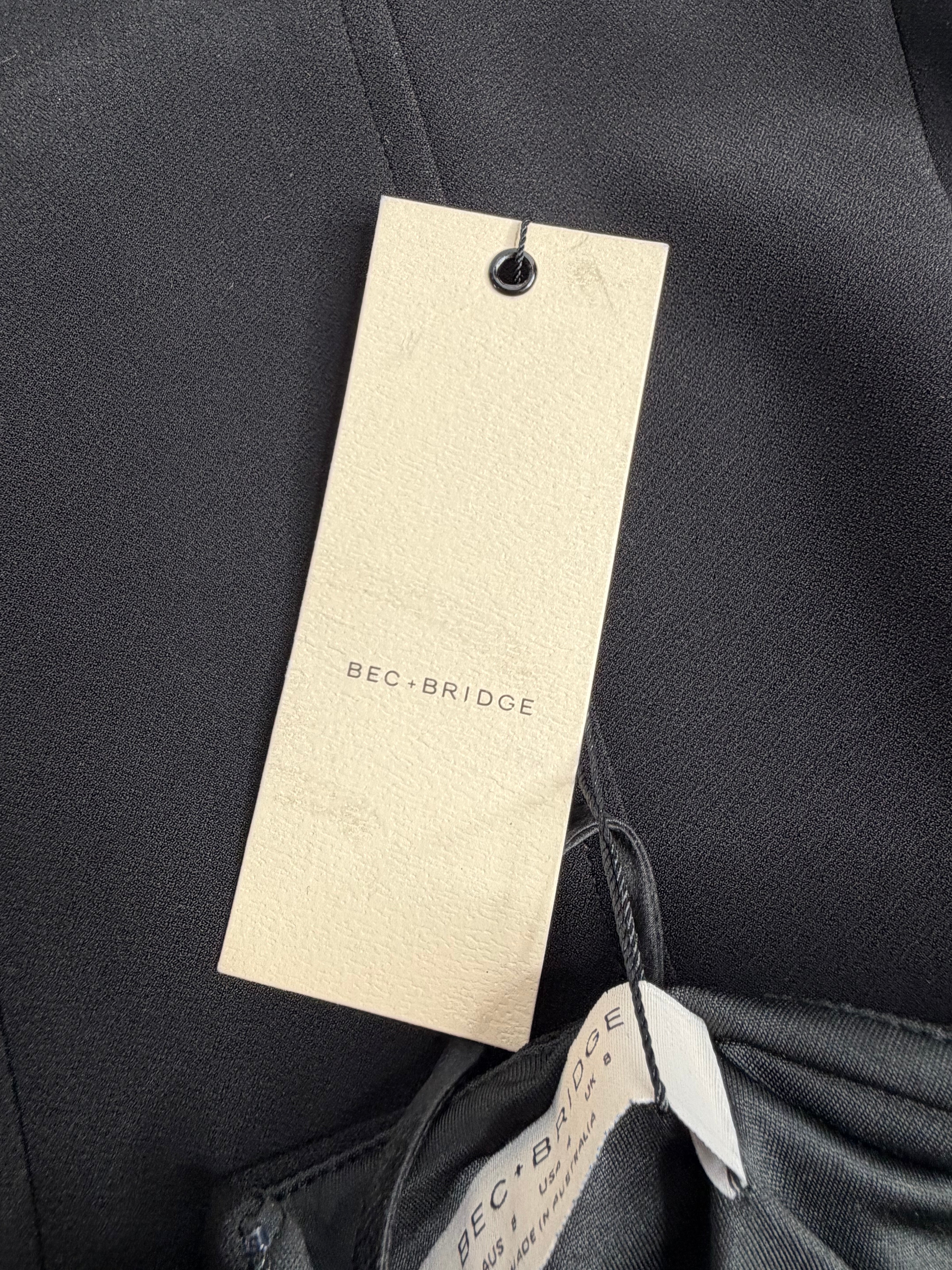 Bec and Bridge Black Mini Dress BNWT - AU8
