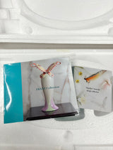 Franz Collection Papillon Handle Porcelain Tray