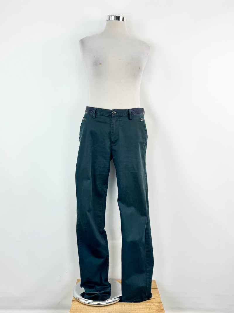 Burberry Brit Forest Green Slacks - 35