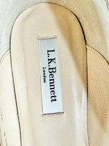 L.K. Bennet Smooth Beige Pumps - EU37.5