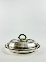 Vintage Silverplate Lidded Entre Dish