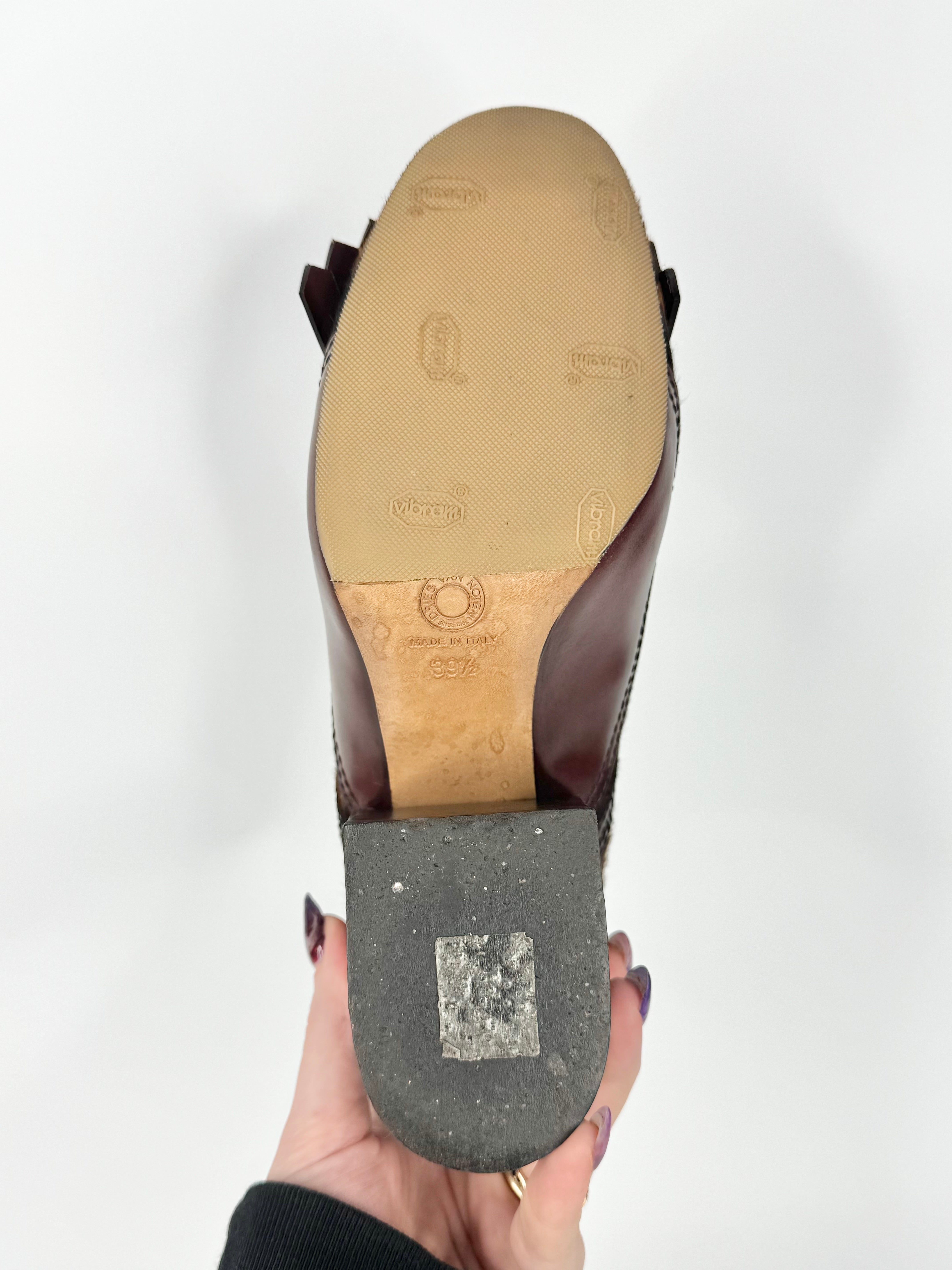 Dries van Noten Leopard Print Heeled Loafer - EU39.5