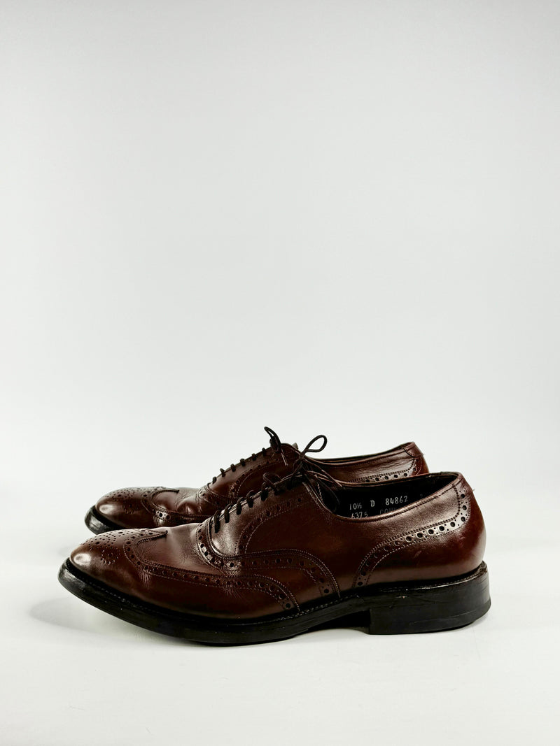 Allen Edmonds Tobacco Brogues - 10.5