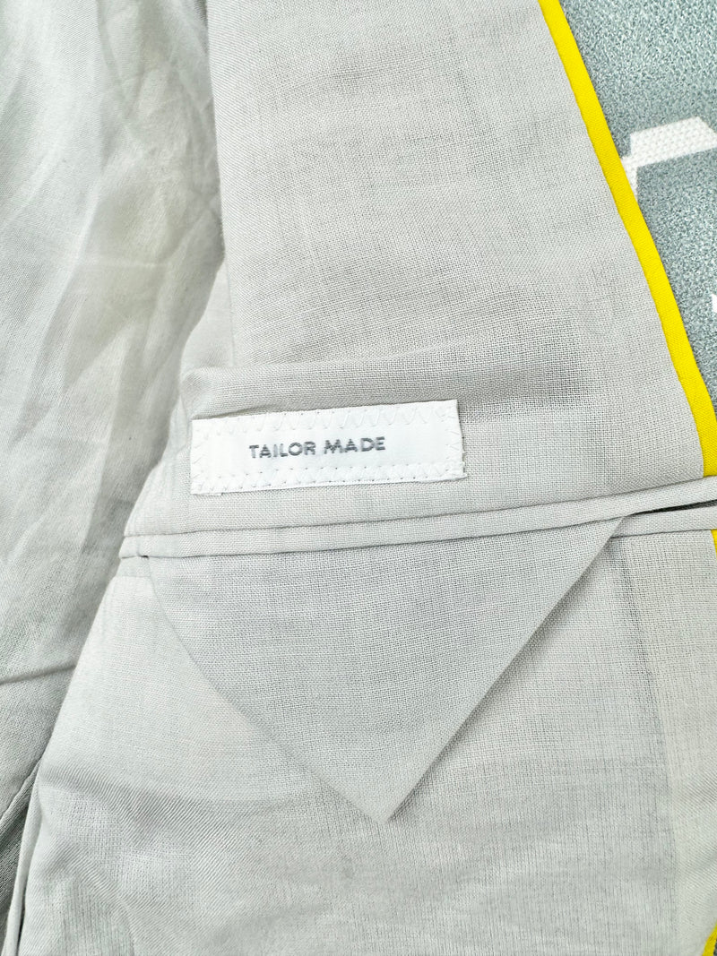 Jil Sander 2014/2015 Grey Text Pattern Blazer - 50