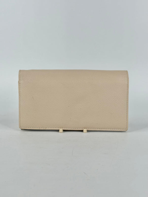 Manzoni Creamy Grained Leather Wallet