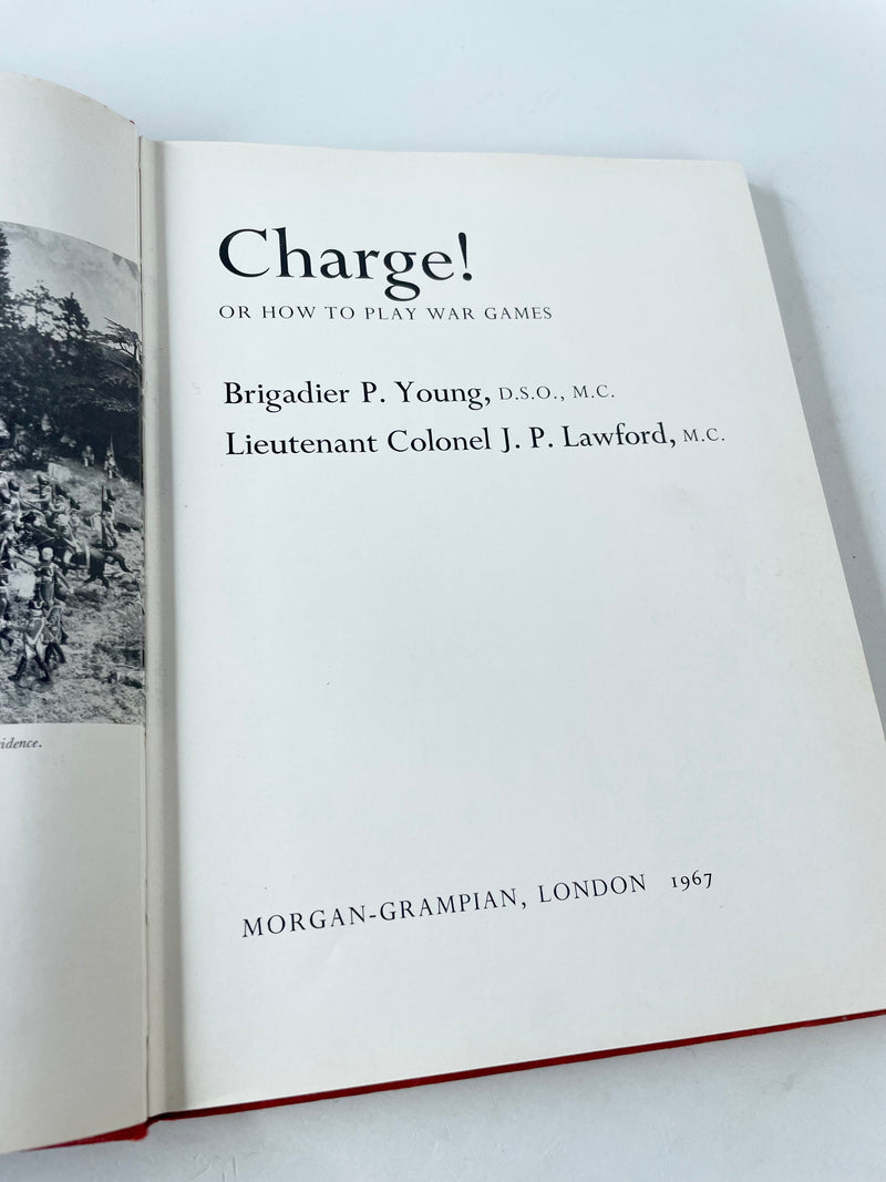 Charge! Or How To Play War Games - 1967 Hardback Book