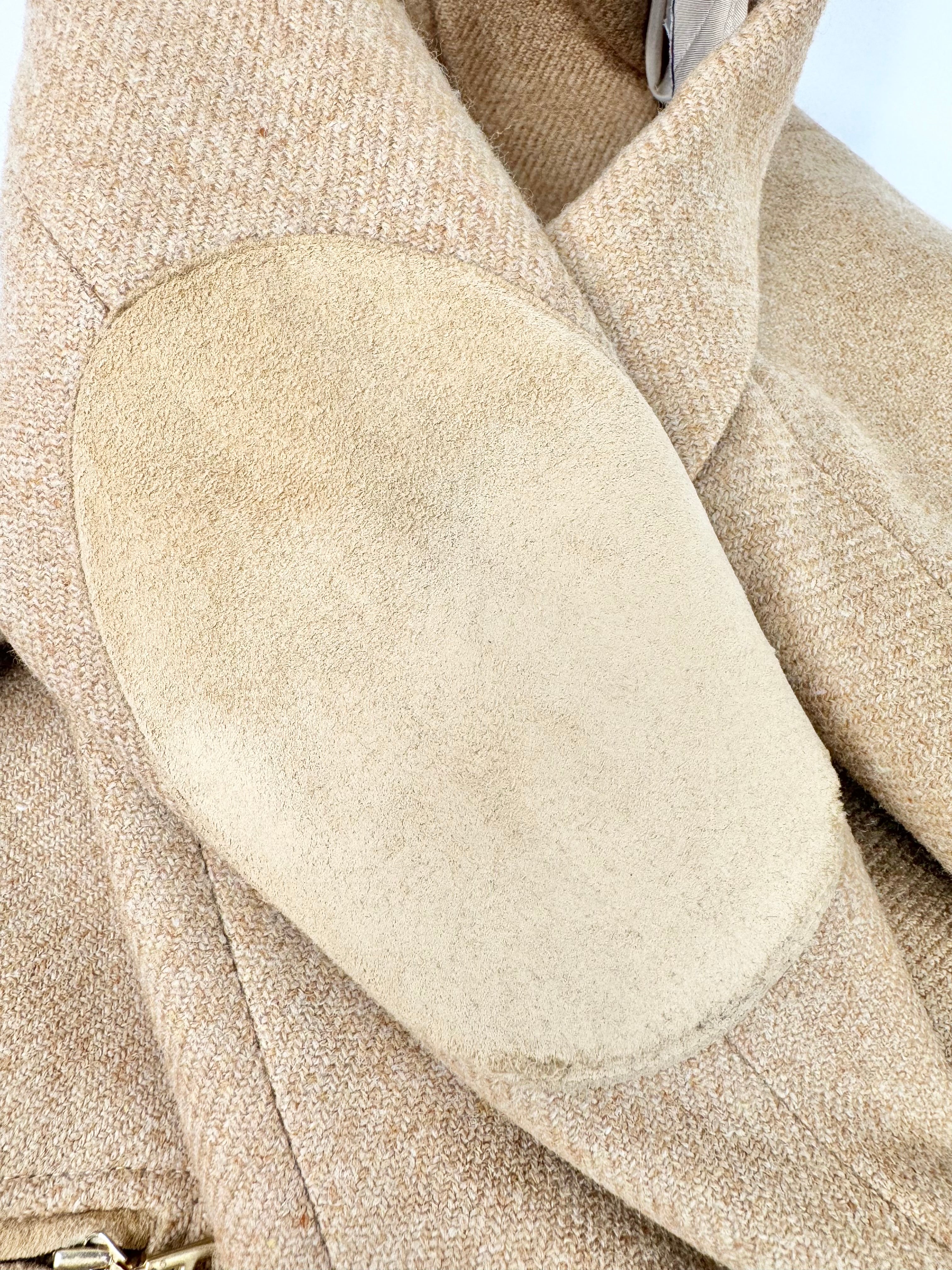 Bogner Biscuit Wool Blazer - AU8/10