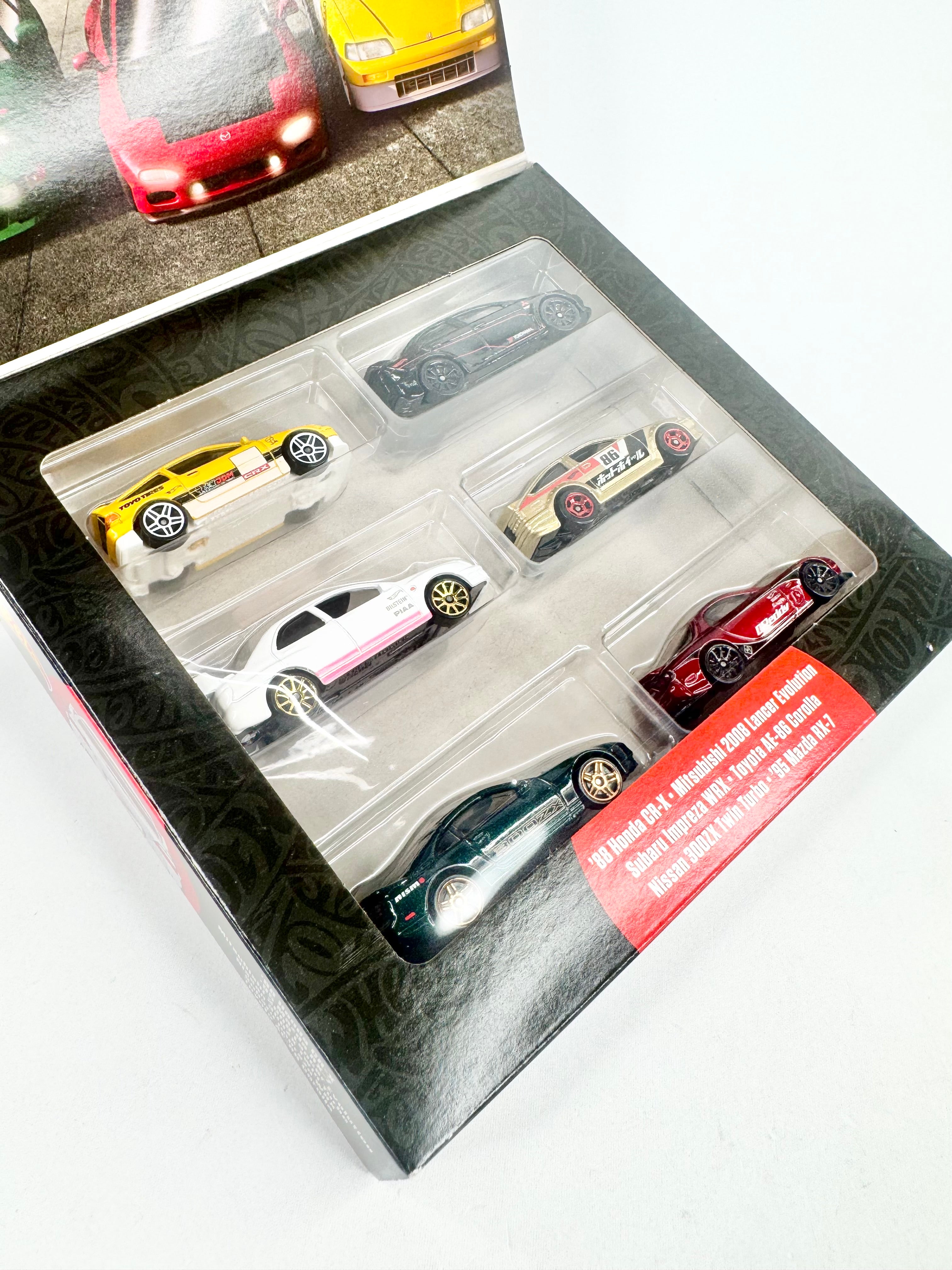 Hot Wheels Cars of Tokyo 6 Diecast Car Set