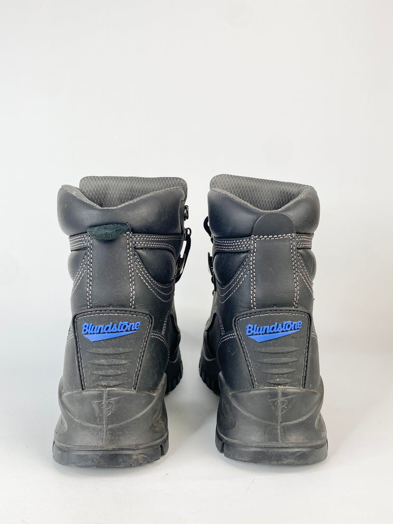 Blundstone 997 Black Leather Water-Resistant Safety Cap Safety Boots