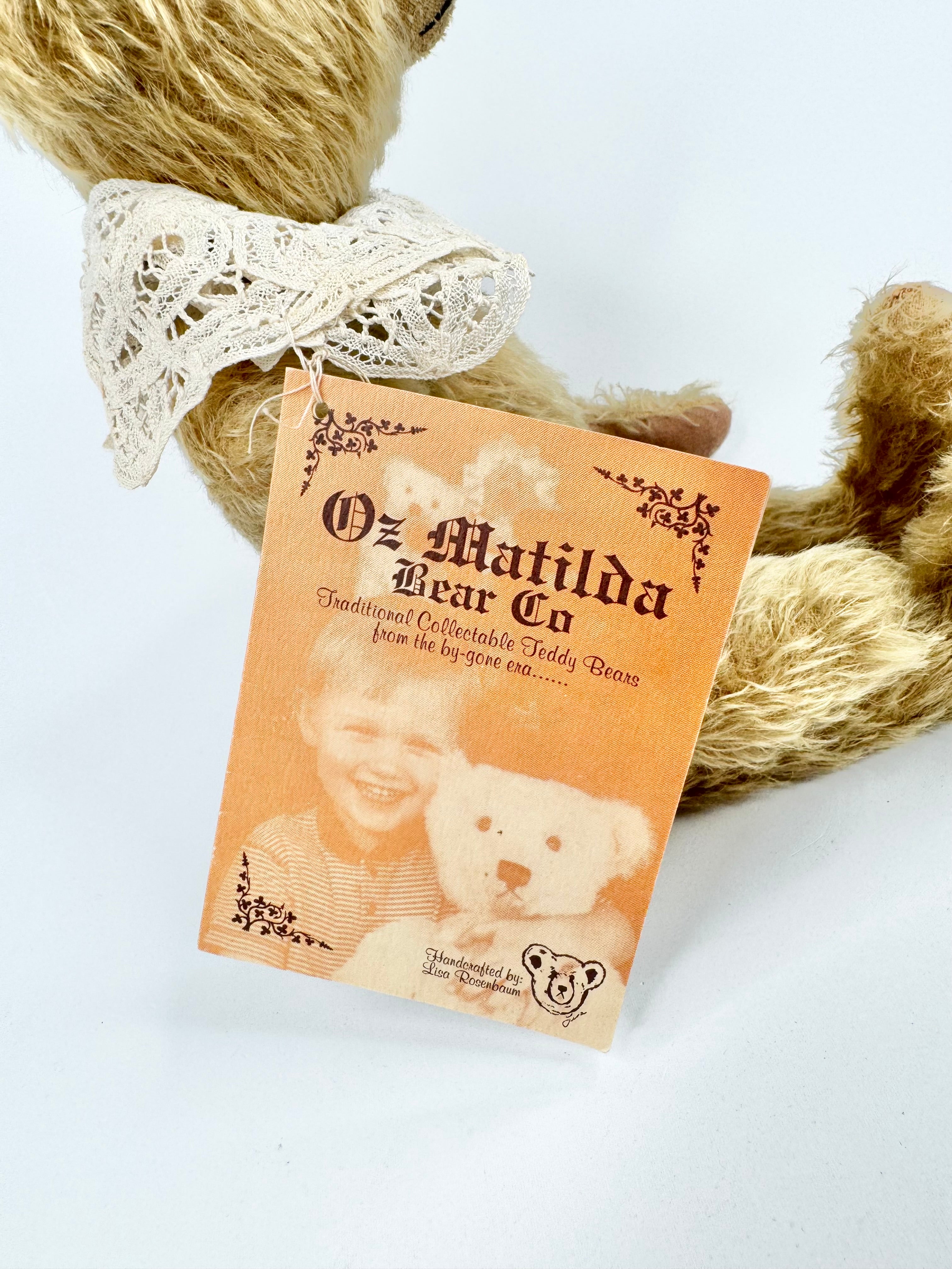 1999 Oz Matilda Bear Co 'Lily' Victorian Traditional Bear