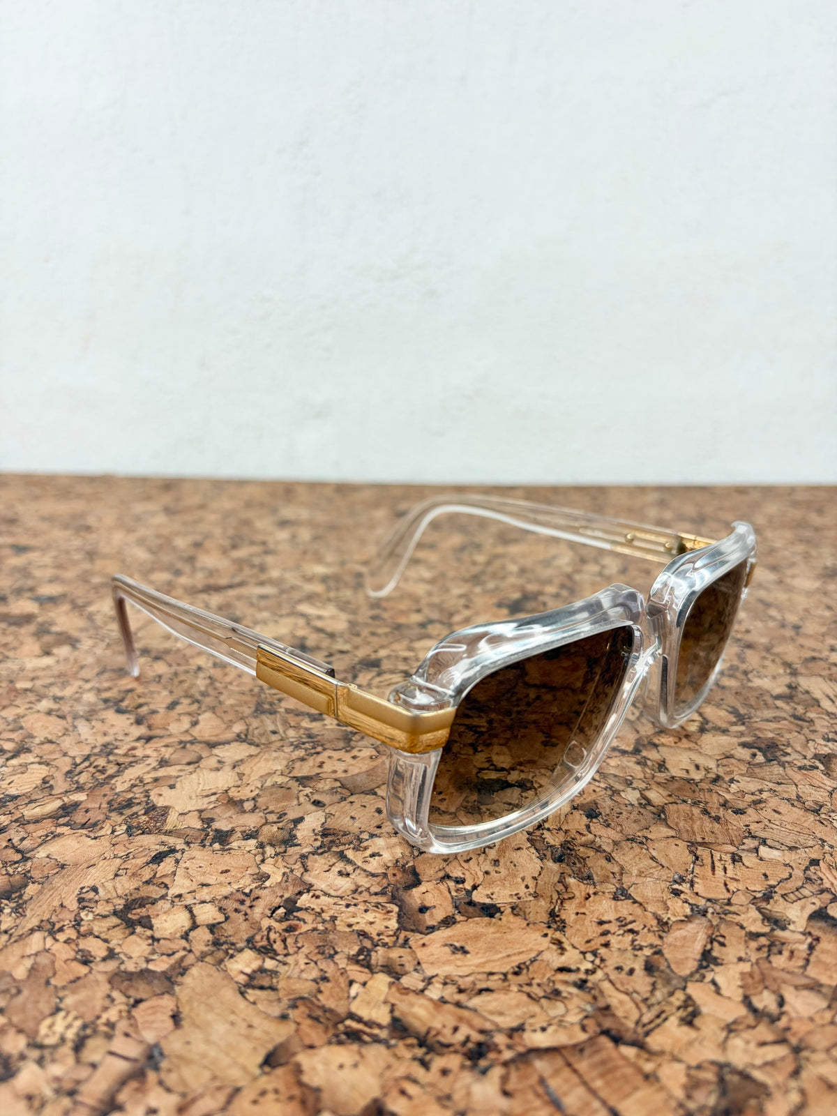 Cazal 'Cazzy' Retro Style Brown Gradient Sunglasses