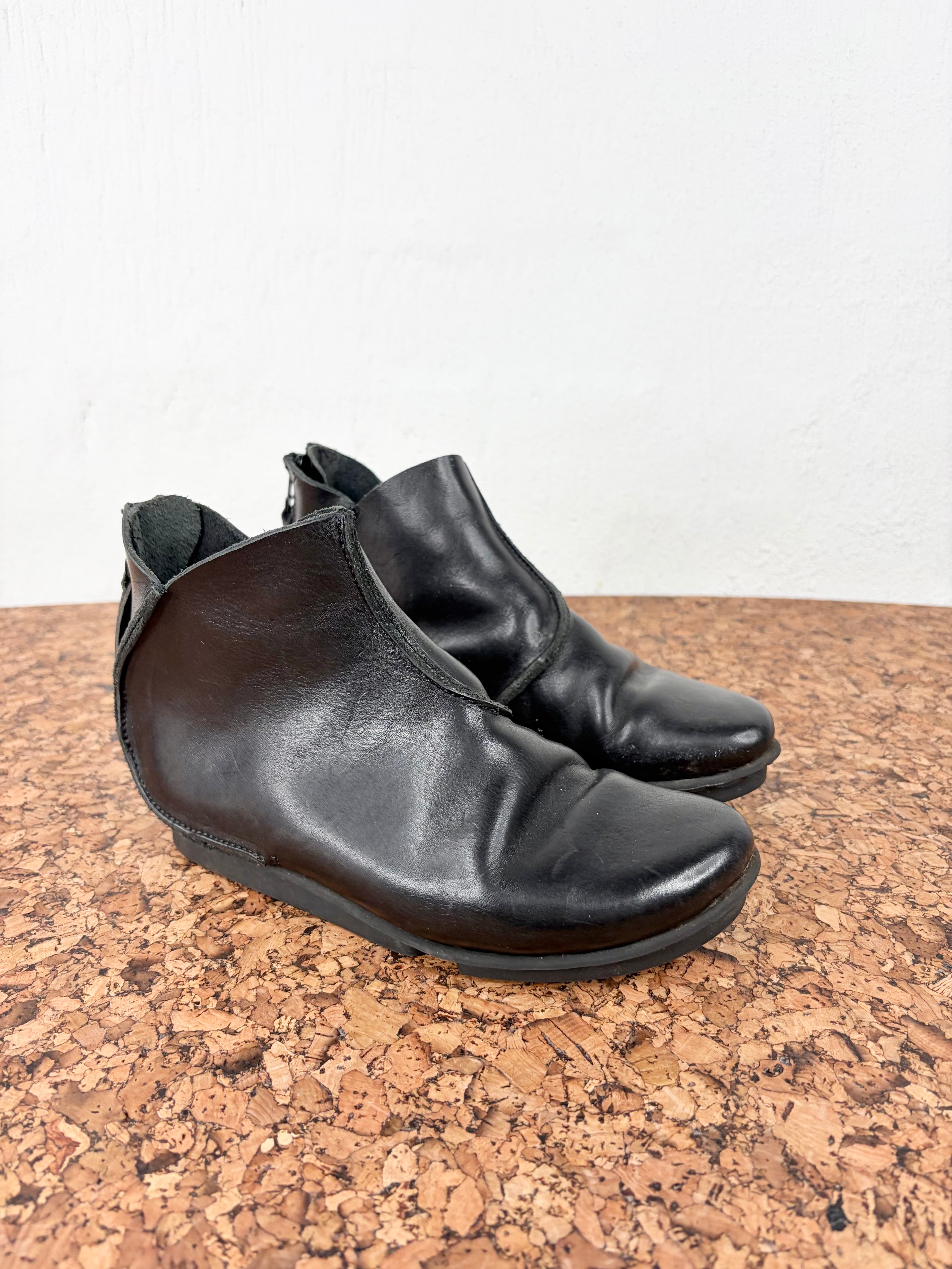 Trippen 'Hawk F' Black Ankle Boot - EU36