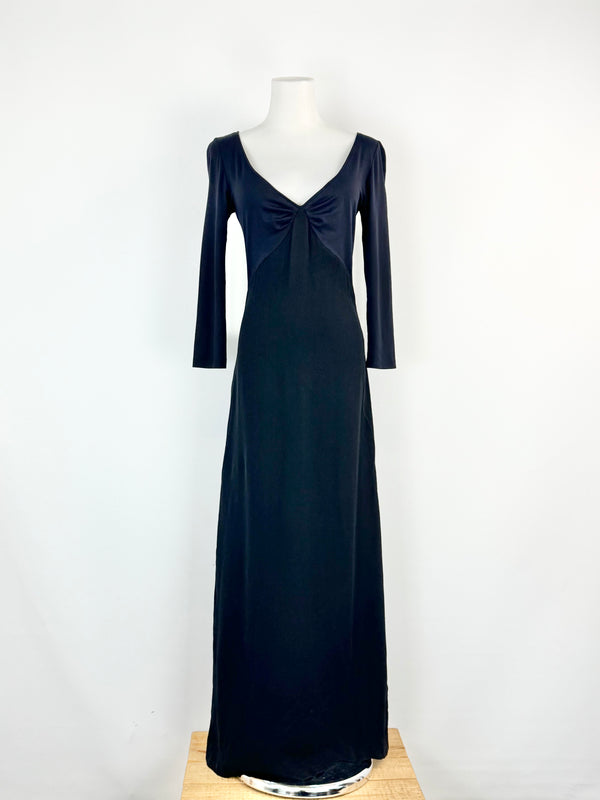 Bazaar by Christian Lacroix Black Maxi Dress - AU10