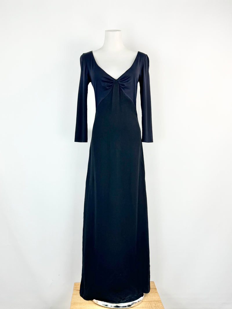 Bazaar by Christian Lacroix Black Maxi Dress - AU10