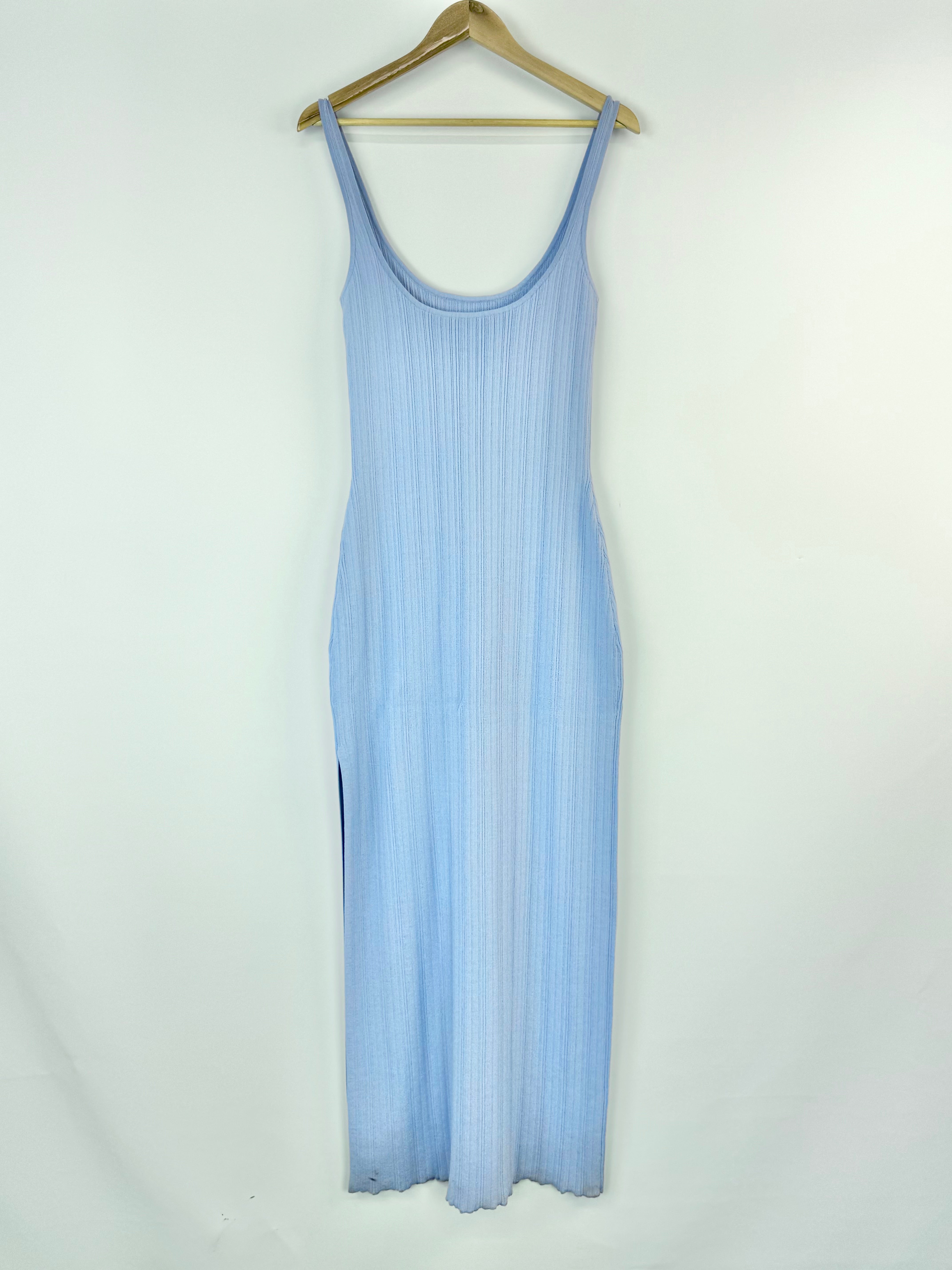 Clea Perwinkle Blue Knit Maxi Dress - AU8/10
