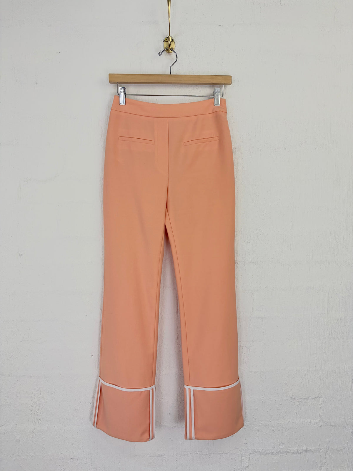 Ellery Orange Sorbet Two-Piece Suit - AU6/8