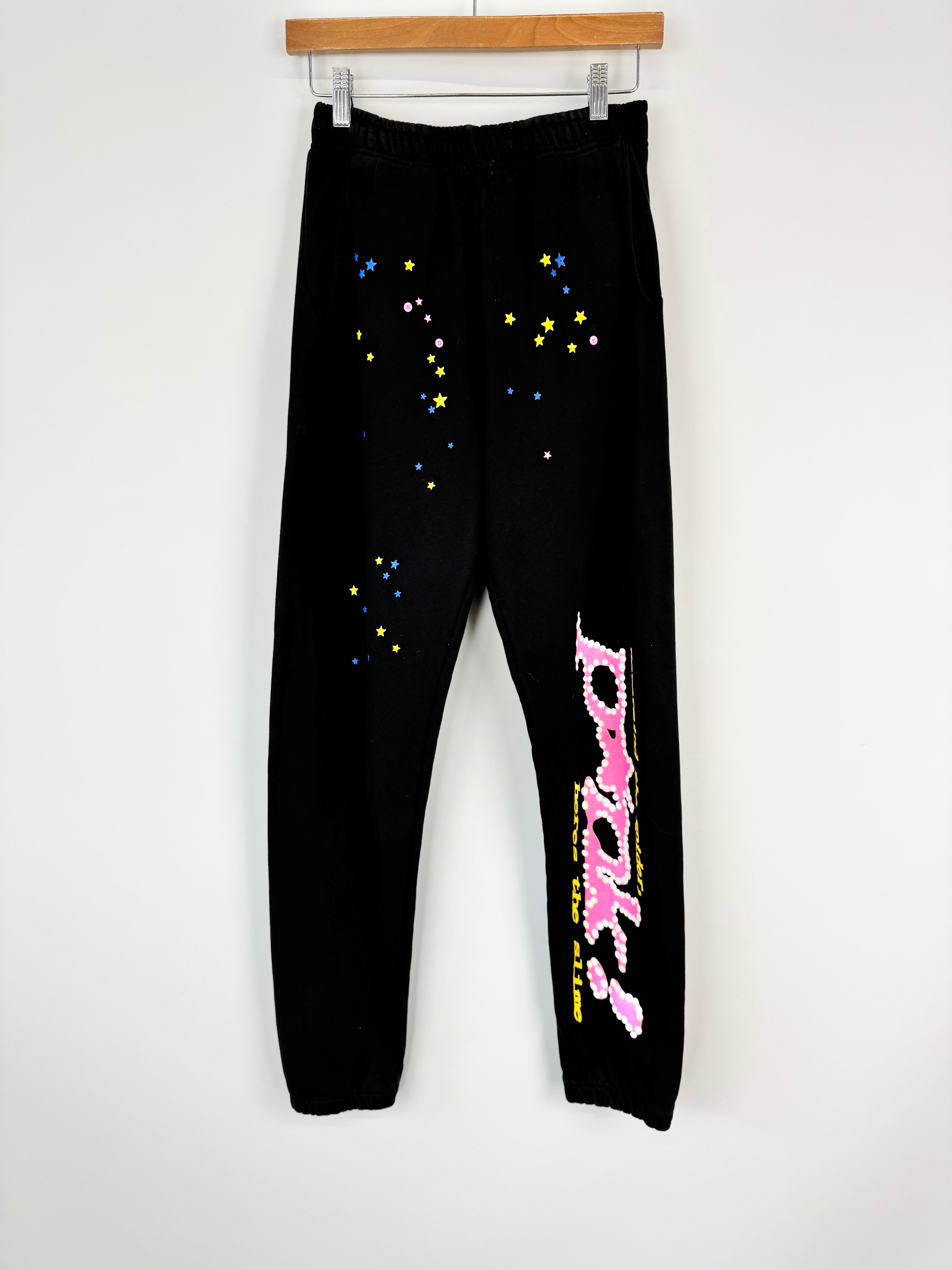 SP5DER 'P*NK' Hoodie and Sweatpants Set - M