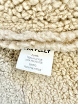 Ena Pelly Taupe Faux Fur Vest - AU10