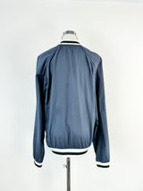 Maison Kitsune Blue Bomber Jacket - M