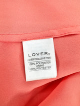 Lover Sunset Orange Pleated Skirt - AU8
