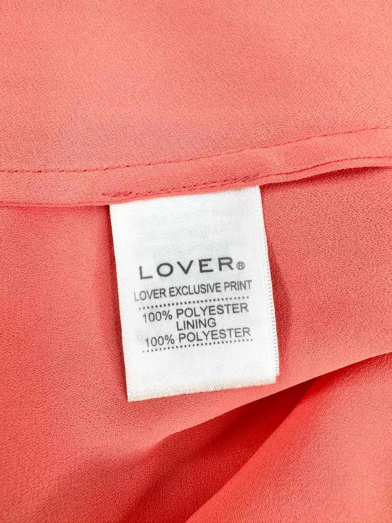 Lover Sunset Orange Pleated Skirt - AU8