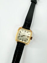 Vintage Seiko Square Face Gold Watch